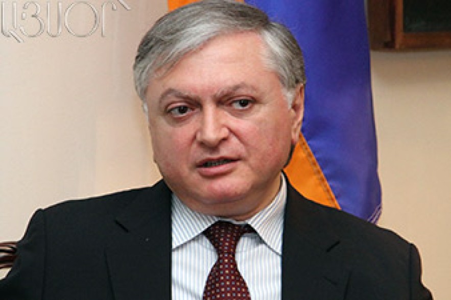 Налбандян передаст президенту Ирана послание президента Армении