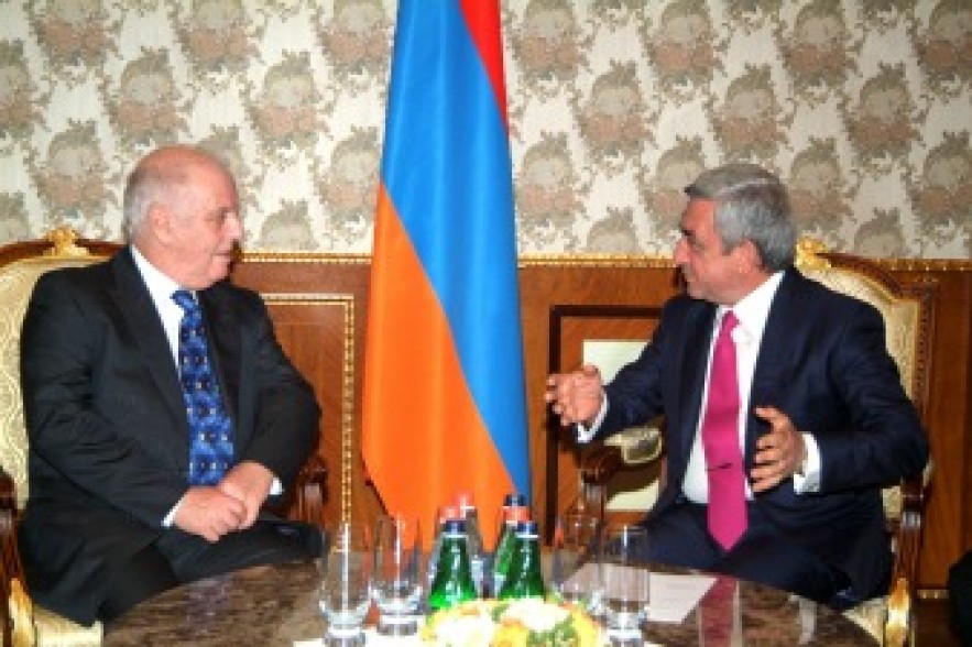 Նախագահն ընդունել է Բեռլինի պետական օպերայի գլխավոր դիրիժորին