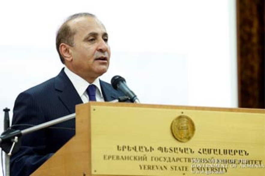 ՀՀ վարչապետը ԵՊՀ-ում մասնակցել է բուհերի եվրոպական ասոցիացիայի վեհաժողովին