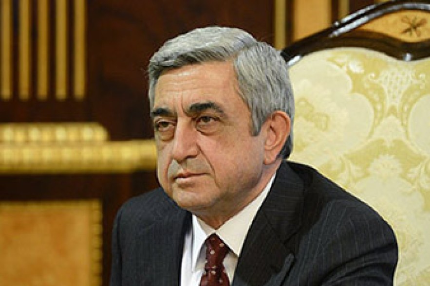 Armenian president visits Sardarapat Memorial 