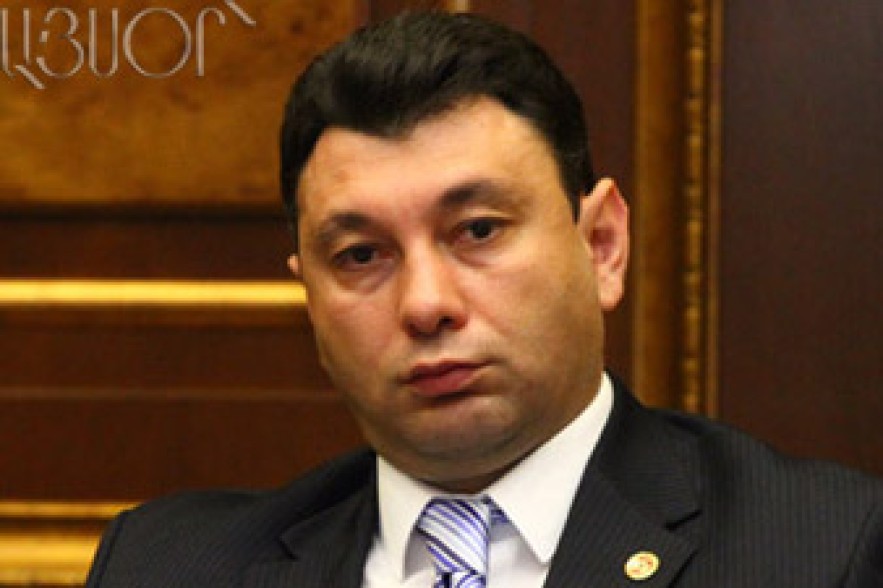 Sharmazanov: There can be no border between Armenia and Karabakh 