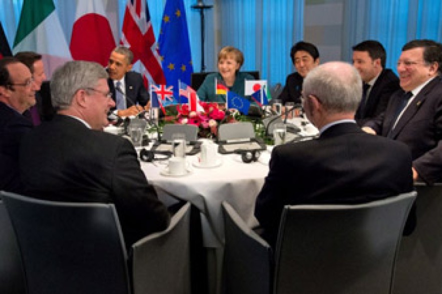 Путин пожелал участникам саммита G7 приятного аппетита