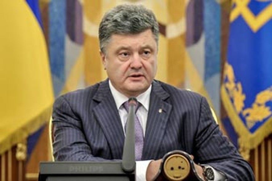 Порошенко объявил о прекращении на неделю боевых действий в зоне АТО