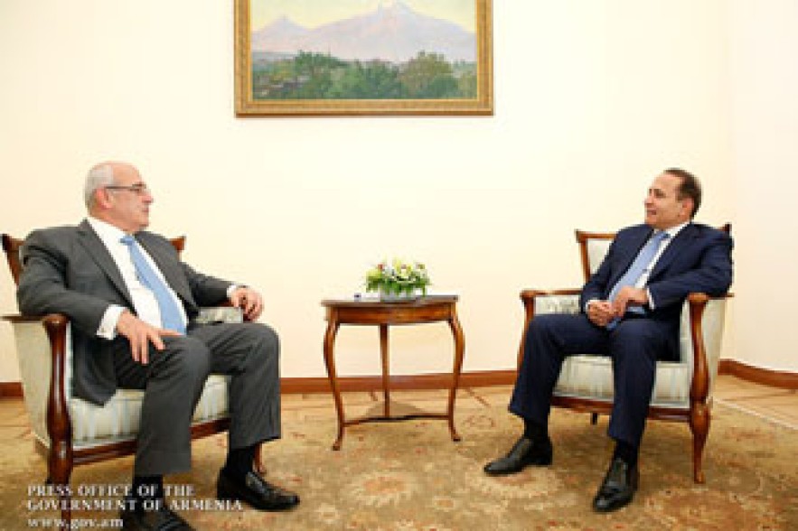 Armenian prime minister and AGBU president discuss further programs 