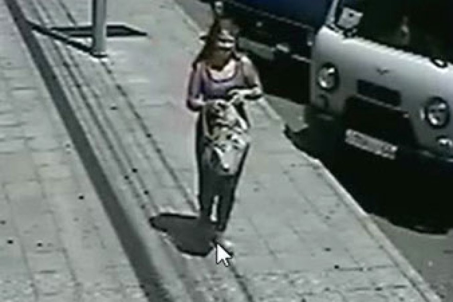 Տեսախցիկը ֆիքսել է կողոպուտ կատարած անձին 