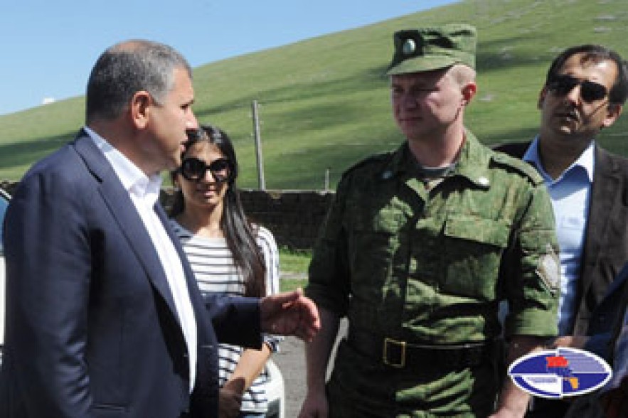 Բնապահպանության նախարարը այցելել է «Արփի» ազգային պարկ