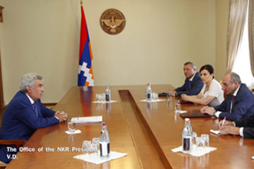 Բակո Սահակյանն ընդունել է ՍԴ նախագահ Գագիկ Հարությունյանին
