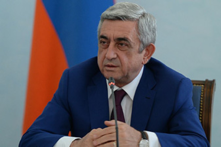 Սերժ Սարգսյանը դեմ է արտահայտվել սահմանամերձ գյուղերի բնակիչներին զինելուն