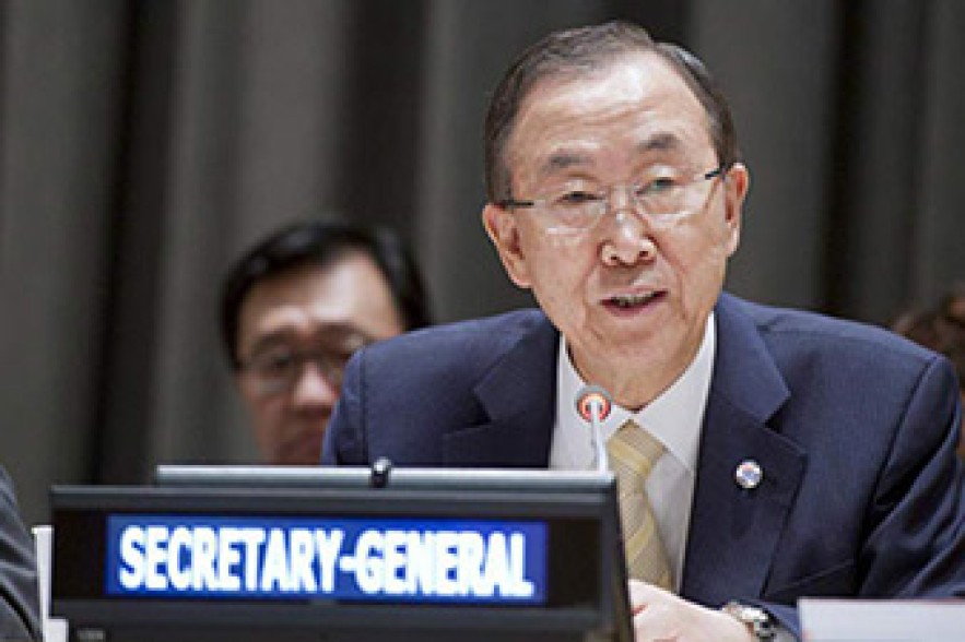 Ban Ki-moon urges Karabakh conflict parties to refrain from violence
