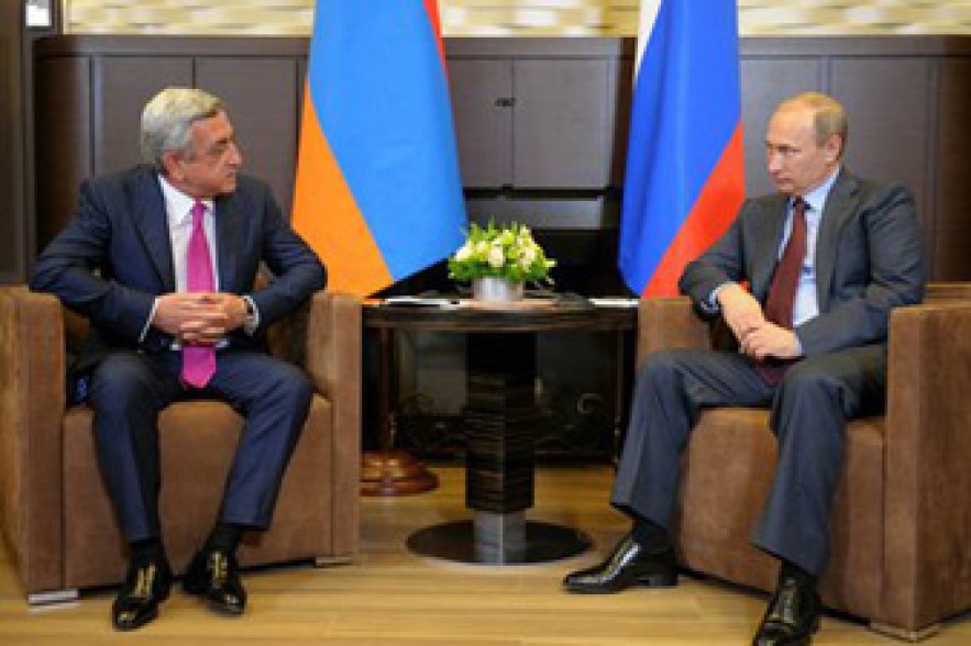 Presidents of Armenia and Russia discuss Karabakh conflict settlement 