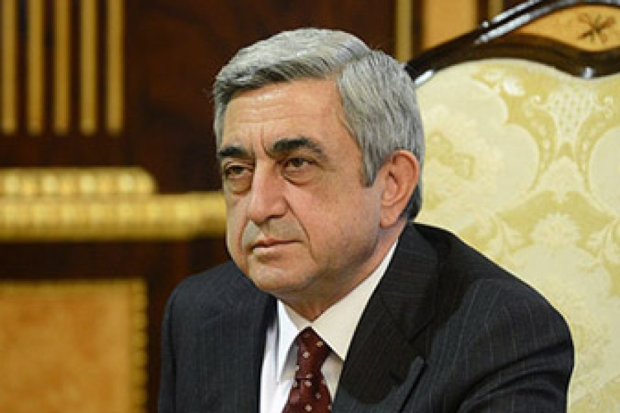 Սերժ Սարգսյանը շնորհավորել է ՖԻԴԵ-ի նախագահին՝ վերընտրվելու կապակցությամբ