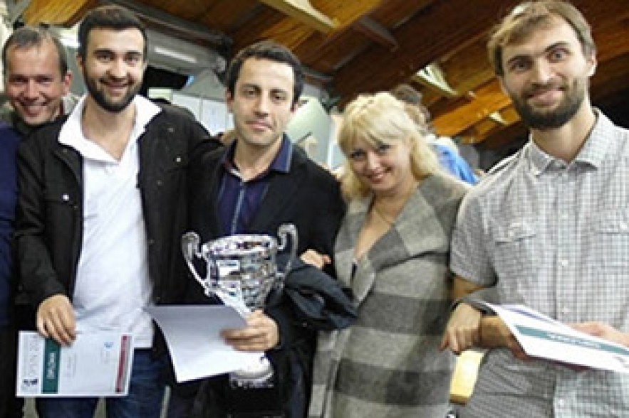 Hrant Melkumyan takes first prize in Riga