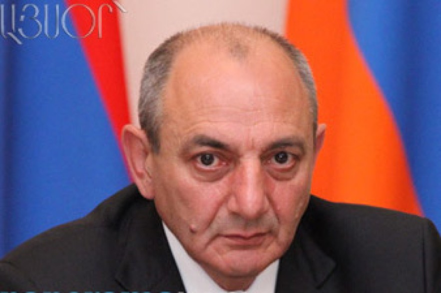 Բակո Սահակյանը շնորհավորական ուղերձ է հղել Աբխազիայի նախագահին 