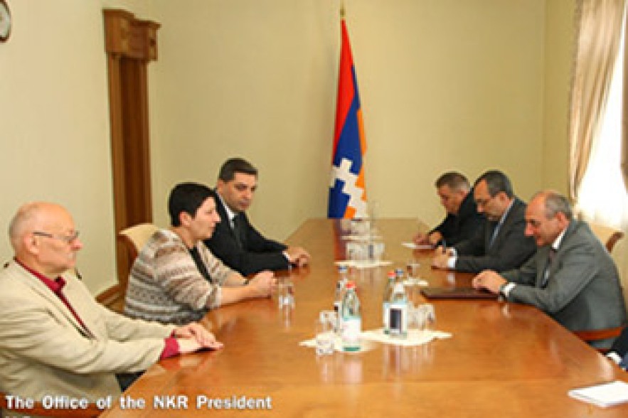 Բակո Սահակյանն ընդունել է Սեյմասի Արցախի հետ բարեկամության խմբի անդամներին