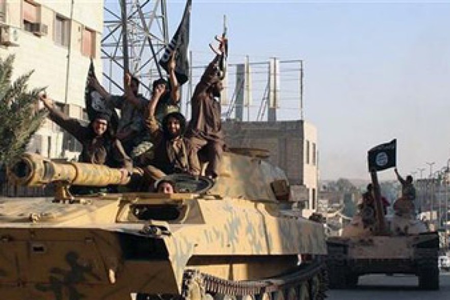 Syrian strikes on Islamic State stronghold kill 13