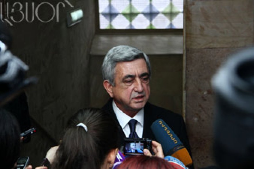 Ս. Սարգսյանը՝ սահմանադրական բարեփոխումների մասին. Ես փաստարկ չեմ տեսնում