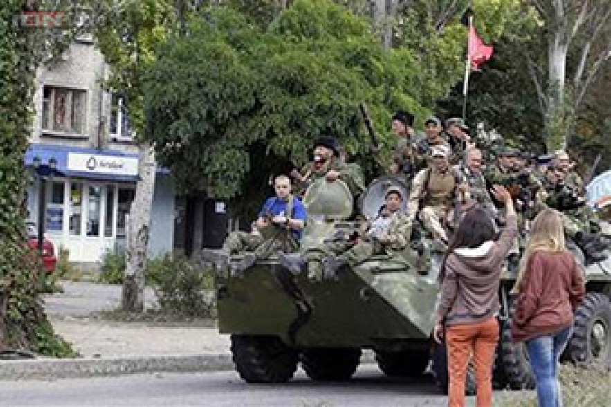 Pro-Russian rebels release captive Ukrainian troops
