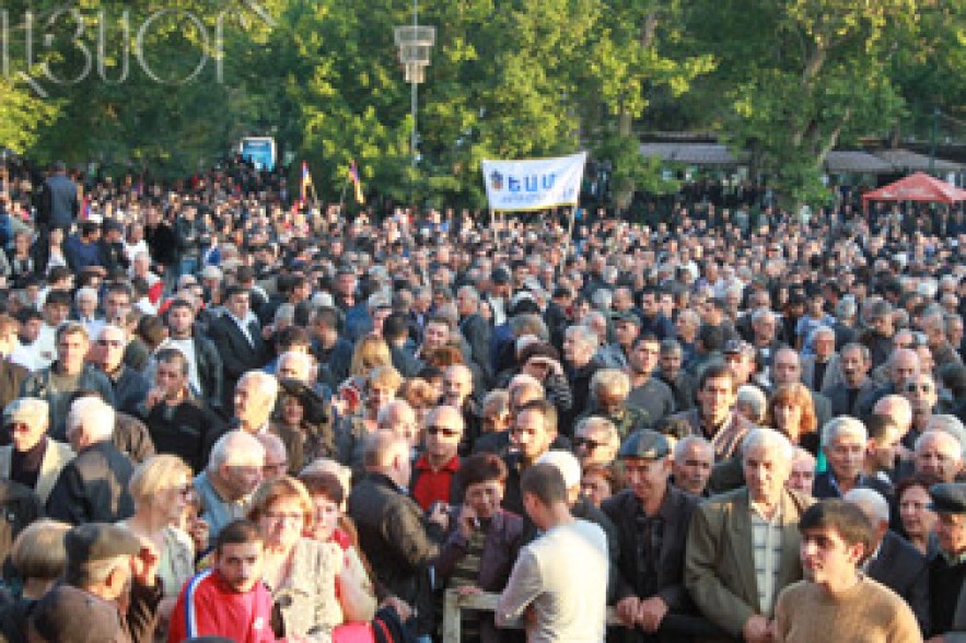 Հանրահավաքային սպասելիքները չարդարացան