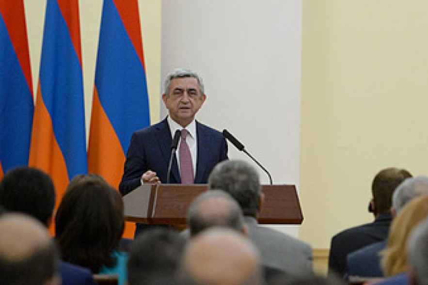 Սերժ Սարգսյան. Մենք պետք է դառնանք տեղեկատվական հասարակություն