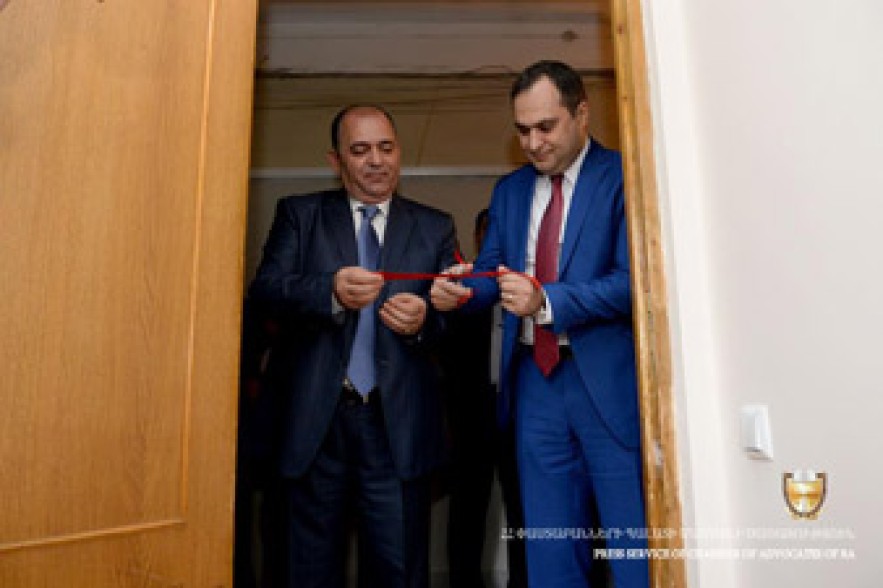 Բացվել է ՀՀ փաստաբանների պալատի Արարատի մարզային համակարգողի գրասենյակը