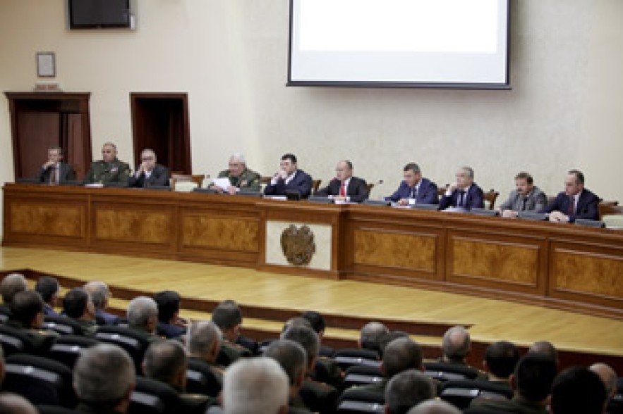 ՊՆ-ում քննարկվել են ձմեռային զորակոչի պլանավորման աշխատանքները