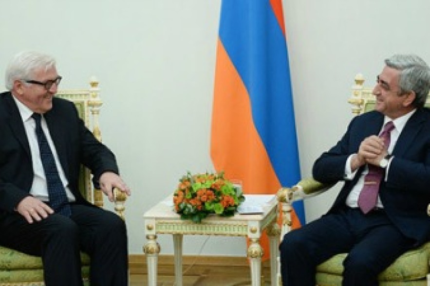 Գերմանացի նախարարը համակարծիք է եղել Հայաստանի նախագահի հետ