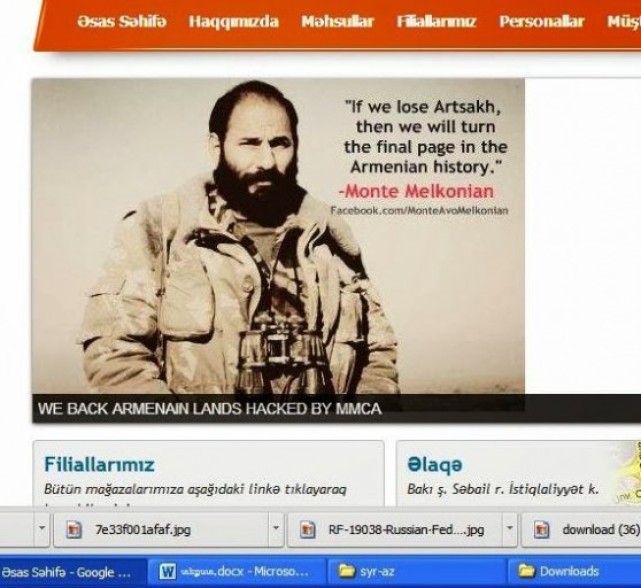 Haykakan Zhamanak: Dozens of Azeri sites hacked by Armenian hackers