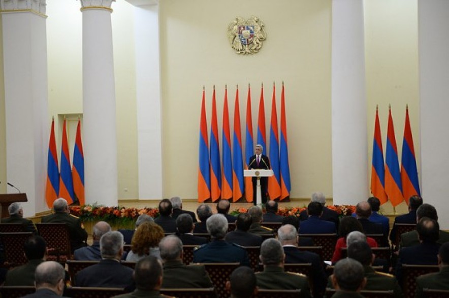 ՀՀ նախագահ. Մեր երկրի և ժողովրդի համար բանակն ավելին է, քան պարզապես պետական կառույց