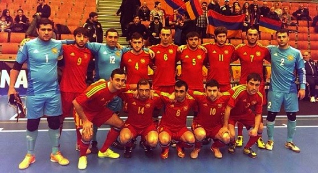 Armenian futsal national team heads to Croatia