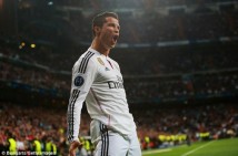 Ronaldo goes top of Facebook charts as Real Madrid star overtakes Shakira to become world's most liked person