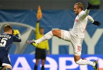 Armenian striker shows why he was linked with Liverpool