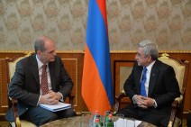 President Sargsyan receives IMF Mission chief