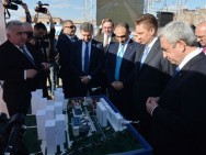 President looks into construction status of multifamily resident in Kanaker-Zeytun