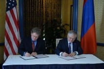 Trade and Investments Framework Agreement between the Republic of Armenia and the United States of America was signed