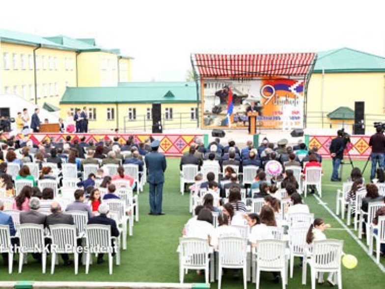 Torch of 6th Pan-Armenian Games lit in Shoushi