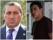 Harutyun Zakaryan has his eye removed