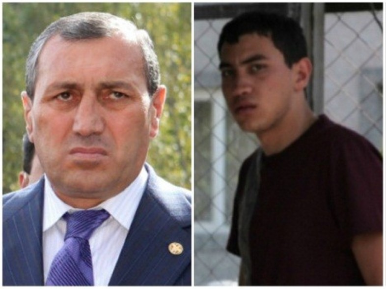 Harutyun Zakaryan has his eye removed