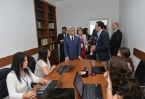 Armenian president visits newly opened Wikimedia office in Yerevan