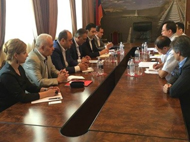 CCECC’s wish to participate in the construction project of Armenia’s southern railway