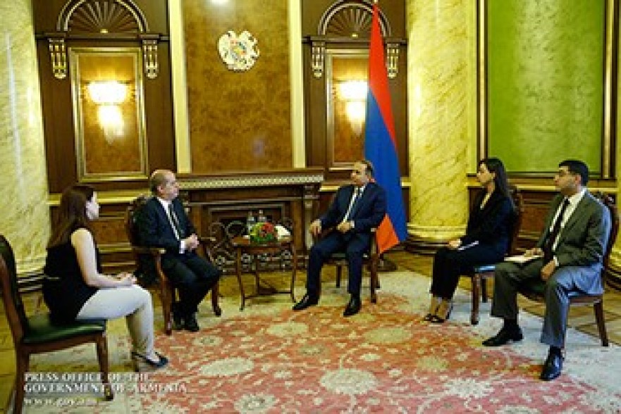 Քննարկվել են հայ-իտալական տնտեսական հարաբերությունների զարգացմանն առնչվող հարցեր