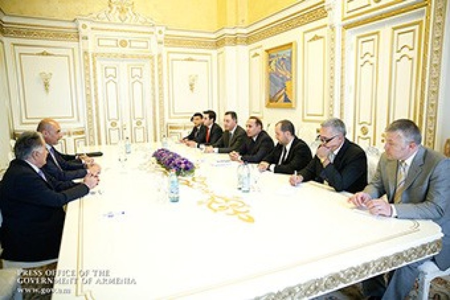 Премьер Армении принял министра планирования Иракского Курдистана
