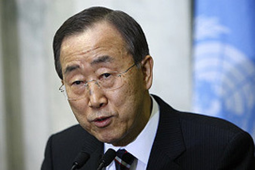 Ban Ki-moon says promises quake-hit Chile $10 million