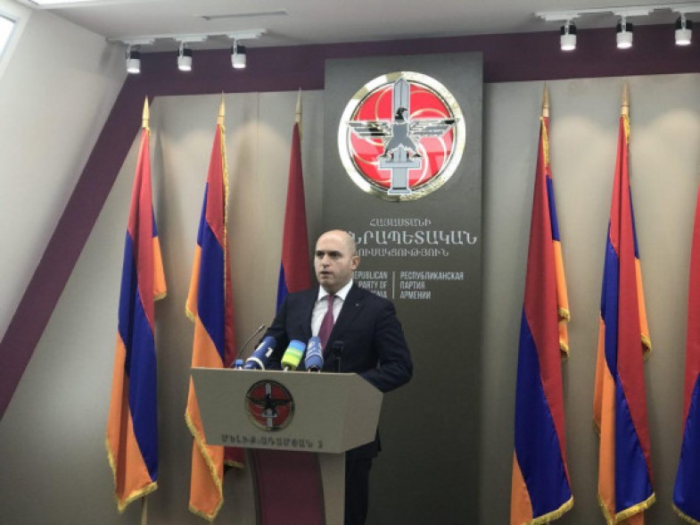 Նոր կառավարությում աշխատելը ՀՀԿ-ի համար ճիշտ չի լինի. Արմեն Աշոտյան