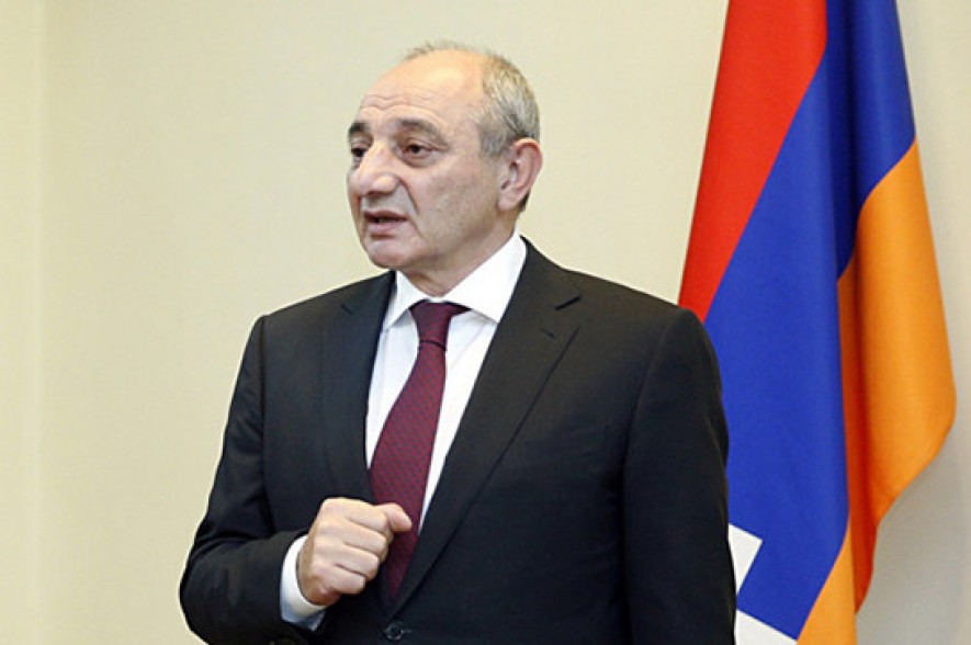 Արցախի նախագահ Բակո Սահակյանը ընդունել է բողոքի ակցիայի ներկայացուցիչների