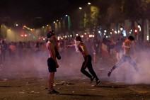 Во время финала ЧМ задержали более 30 человек