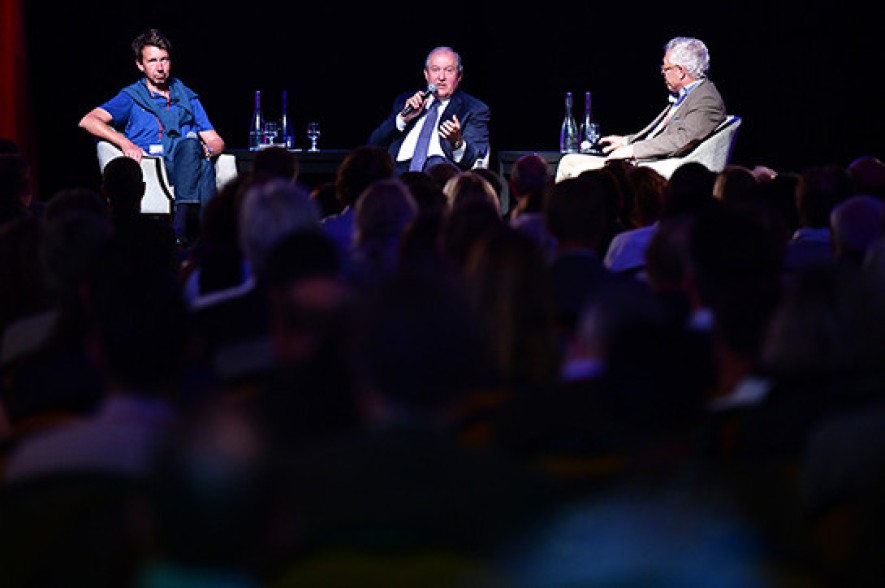 President of Armenia Armen Sarkissian participates in Chamonix Summit of Minds