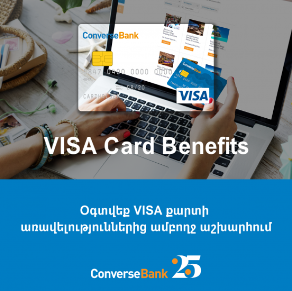 All discounts by visa system on Converse Bank’s website