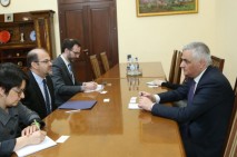 Deputy PM, U.S Chargé d'Affaires discuss development of Armenian-American bilateral cooperation