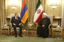 Iranian president says Armenia’s PM’s visit to Iran to contribute to further strengthening of bilateral political, economic and humanitarian relations