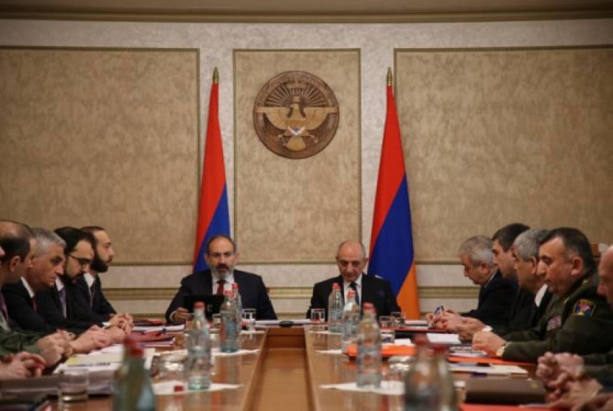 Նիկոլ Փաշինյանի ու Բակո Սահակյանի հայտարարությունները՝ ՀՀ ու Արցախի Անվտանգության խորհուրդների համատեղ նիստում (Տեսանյութ)